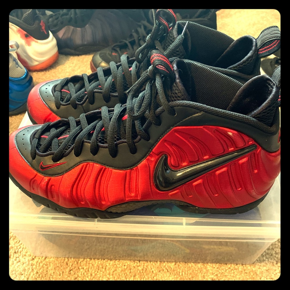 Red Nike Foamposite